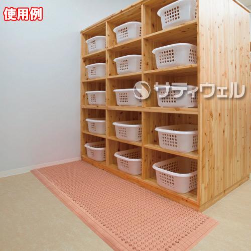 【送料無料】【法人専用】【直送専用品】【全色対応　O1】テラモト　抗菌フミンゴ(屋内用)　約300×300mm　 12枚セット_6