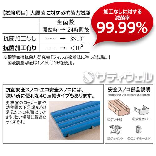 【送料無料】【受注生産品】【法人専用】【直送専用品】【全色対応 P1】テラモト 抗菌安全スノコ 600×1,200mm_4