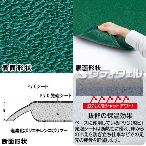 【送料無料】【法人専用】【全色対応G2】テラモト　スタンディングマット2　500×1500mm_1