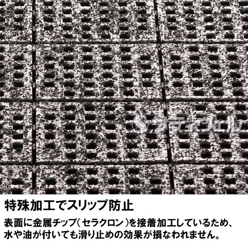 【送料無料】【法人専用】【直送専用品】テラモト ノンスリップフラットマット300　2 300×300mm 20枚入 MR-153-673-5_3