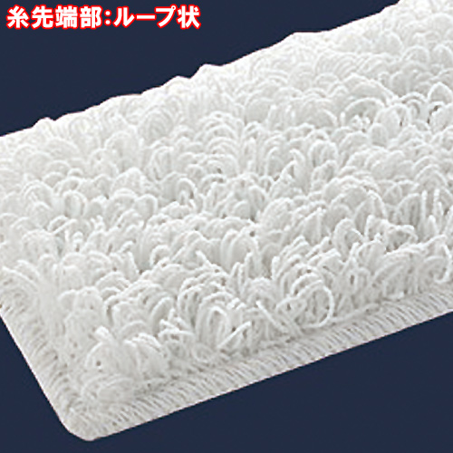 【送料無料】【法人専用】【直送専用品】テラモト ワックスモップ替糸 CL-347-140-0 20枚入り_1