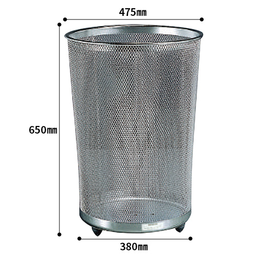 【送料無料】【法人専用】【直送専用品】テラモト　グランドコーナー　470丸ステン14　78L　DS-199-347-0_1