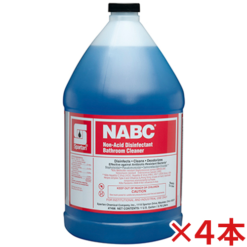 【送料無料】【法人専用】アムテック(Spartan) NABC(ナバック) 3.78L×4本の通販は