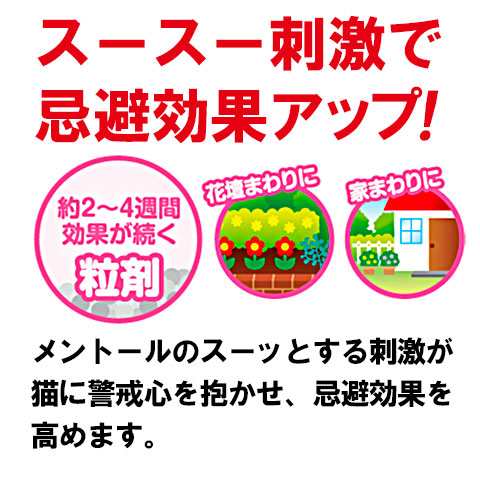 送料無料 フマキラー 強力 猫まわれ右 粒剤 900g 12本セットの通販はau Pay マーケット サティウェル Au Pay マーケット店