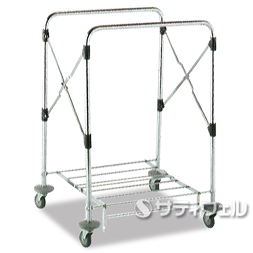 【送料無料】【法人専用】【直送専用品】テラモト　スタンディングカート(本体)小　バンパー付　DS-226-350-0