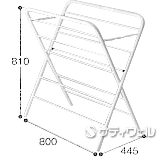 【送料無料】【法人専用】【直送専用品】テラモト　雑巾掛X型　CE-490-020-0　2台セット｜au PAY マーケット