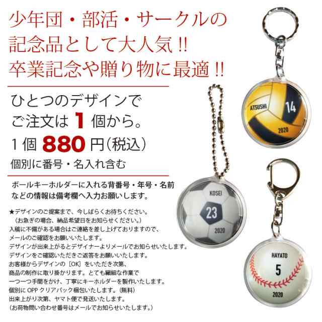 卒団 記念品 オリジナル キーホルダー ボールタイプ 選べる7種類 アクリルタイプ 卒団 退団 記念品 プレゼント 1個から購入可の通販はau Pay マーケット 記念品 ギフト 23d Factory