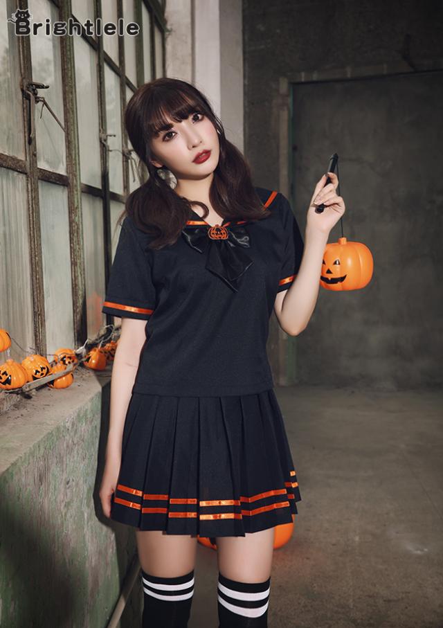 ハロウィン コスプレ セーラー服 ゾンビ 仮装 衣装 制服 レディース 大人 可愛い 女性 ハロウィンコスプレ コスチューム セクシー セーラの通販はau Pay マーケット Brightlele ブライトララ Au Pay マーケット店