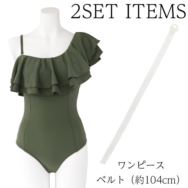新品・未使用 今年はやりのワンピース型水着 気負わ