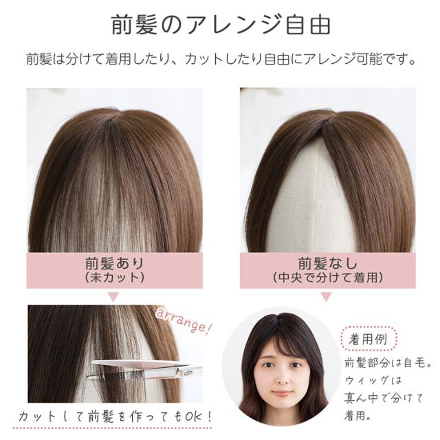 トップカバー 20cm 部分手植え レミー 人毛100% 部分ウィッグ
