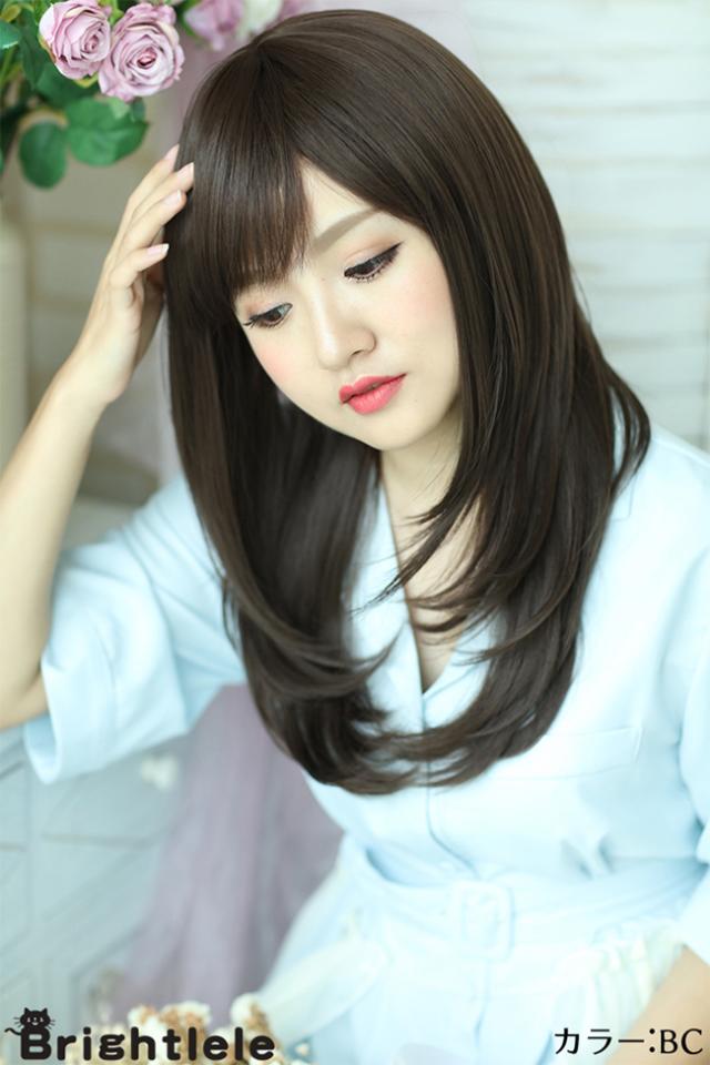 ウィッグ ミディアム ロング 送料無料 フルウィッグ ウィッグ セミロング 黒髪 レイヤー 自然 ワンカール ウイッグ ストレート ロング シの通販はau Pay マーケット Brightlele ブライトララ Au Pay マーケット店