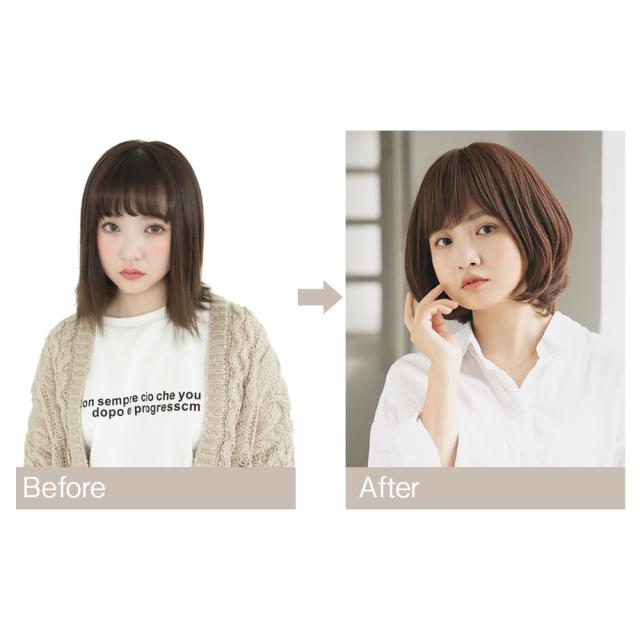 医療用ウィッグ ウィッグ ボブ ショート 自然 ウイッグ フル