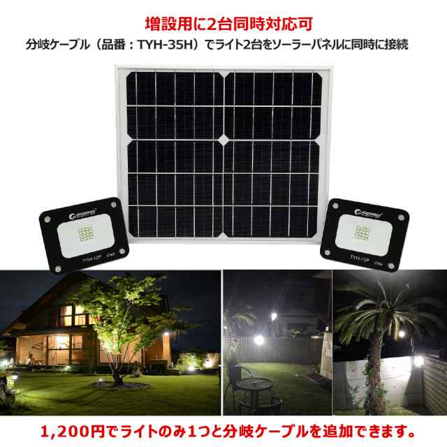 送料無料 Goodgoods ガーデンライト 電池交換式 太陽光発電 防水 屋外 Led ソーラーライト 自動点灯 Tyh 10pの通販はau Pay マーケット グッド グッズ Led照明通販