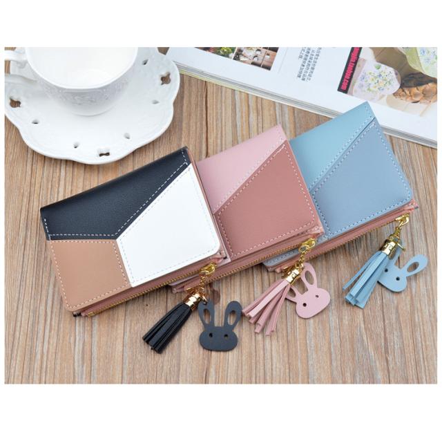 二つ折り財布 可愛い レディース コンパクト 小銭入れ ファスナー ミニ財布 ウォレット オシャレ 可愛い ウサギ ゆうパケット便送料無料の通販はau Pay マーケット Victoria Roi