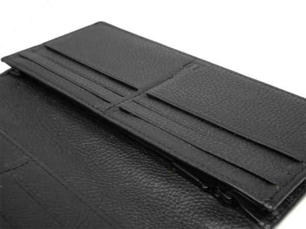 ダンヒル　2つ折り財布　ウインザー　L2PA10A 　黒　PVC　メンズ ブラック　紳士用　長財布　Ｄの通販は