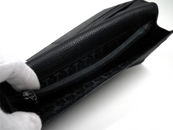 ダンヒル　2つ折り財布　ウインザー　L2PA10A 　黒　PVC　メンズ ブラック　紳士用　長財布　Ｄの通販は