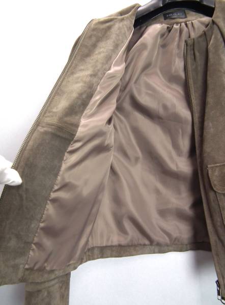 ＲＵＬｅ ルール ジャケット レディース ノーカラー ディノス　ジップアップ ブルゾン スエー RULe ルール ジャケット レディース ノーカラー ディノス ジップ