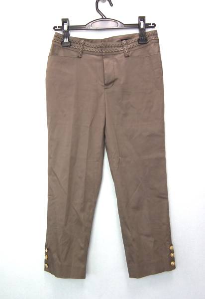 シュシュ ｃｈｏｕｃｈｏｕ サブリナパンツ ビッキー 1 カーキ パンツ Vicky 美品 中古 の通販はau Pay マーケット ブランディール