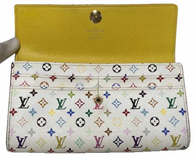 ルイヴィトン 長財布 モノグラム マルチカラー ポルトフォイユ・サラ 