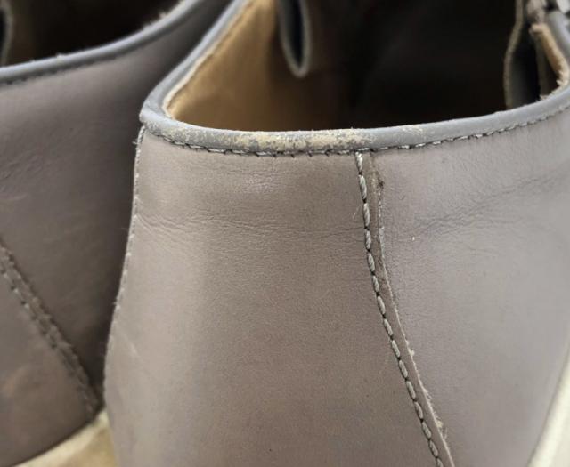 ジュゼッペザノッティ スリッポン スニーカー グレー 41 約26cm ロゴ