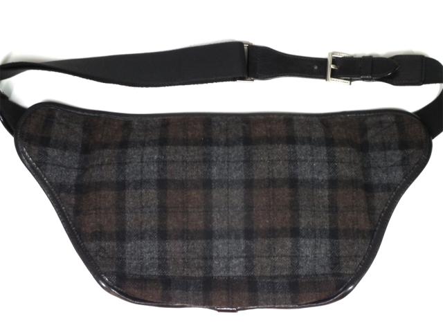美品 バーバリー ブラックレーベル ウエストバッグ ボディバッグ 