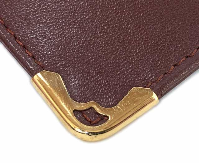 カルティエ メガネケース マストライン ボルドー レザー 眼鏡ケース めがねケース Cartier レディース 本革 マスト ワインレッド CARTIERの通販はau PAY マーケット - ブランディール カルティエ メガネケース マストライン ボルドー レザー 眼鏡ケース めがねケース Cartier レディース 本革 マスト ワインレッド CARTIERの通販はau PAY マーケット - ブランディール