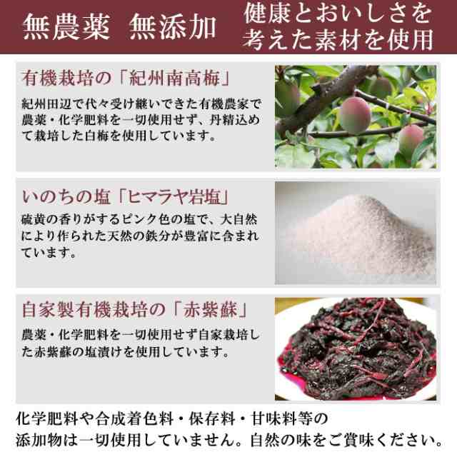 梅干し 無添加 無農薬 白干し南高梅 1kg ヒマラヤ岩塩使用 熊野のご褒美 ミネラル岩塩使用 酵素の通販はau Pay マーケット 彩り屋