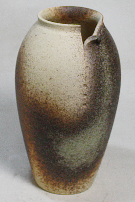 12号 古陶壺型破れ花入   信楽焼 陶器 花入れ 花器 花入 花瓶    彩り屋_の通販は 14,300円