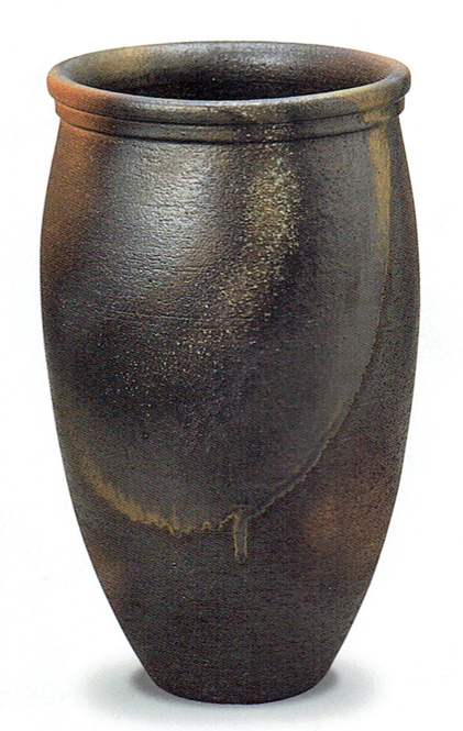 信楽焼 花瓶【超高級品】 金彩壷【金彩釉】 信楽焼 陶器 花入れ 花器 花入 花瓶 彩り屋_ 現在