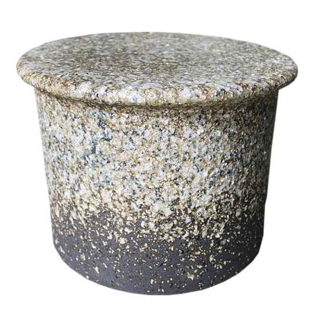 古窯変青流切立花台7号 信楽焼 陶器 ガーデニング 花台 アウトドア 彩り屋の通販は