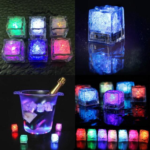 光る氷 氷型ライト キューブ アイス キューブ ライト Led センサーライト インテリア 12個セットtecc Lighticeの通販はau Pay マーケット Pcbox78