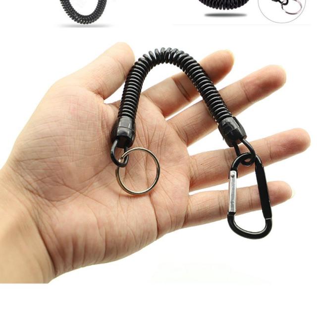 スパイラルコード くるくるコード 5本セット カラビナ付 落下 紛失防止 ストラップ アウトドア キャンプtecc Spcode5setの通販はau Pay マーケット 雑貨やぁ Com