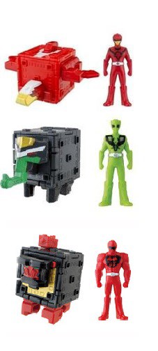 Amazon.co.jp: 動物戦隊ジュウオウジャー ジュウオウキューブ123