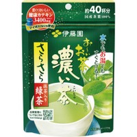 伊藤園 おーいお茶 濃い茶抹茶入りさらさら緑茶 40g×6本セットの