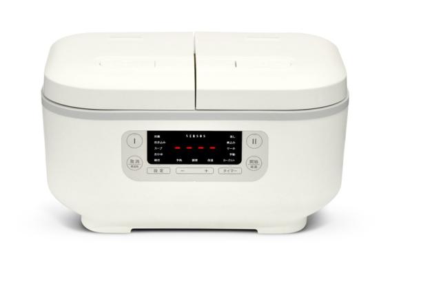 ベルソス VERSOS 多機能炊飯器 Liveit ダブルクック マルチ調理器 ダブル炊飯 VS-MA006-wh