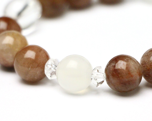 ブレスレット 伊勢御守腕輪 蘇民将来子孫家門（金紅石） No.1