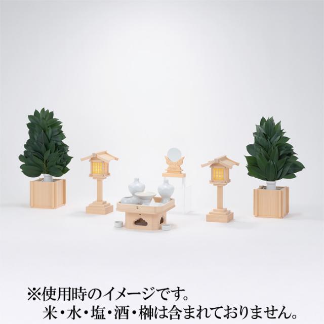 【神具セット】 神具ハーフセット（K-1用）