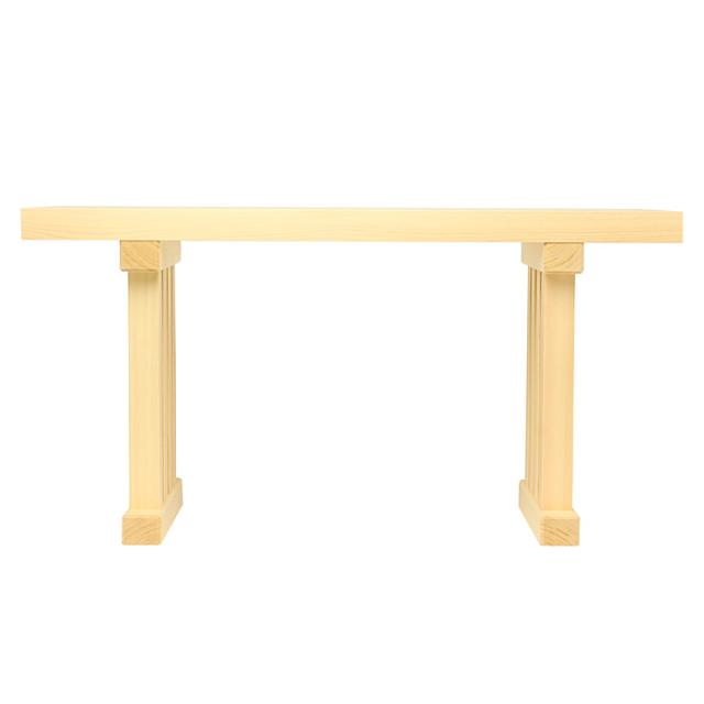 宮忠オリジナル 八足案 木曽桧製 幅700mm×奥行き240mm×高さ360mm_2