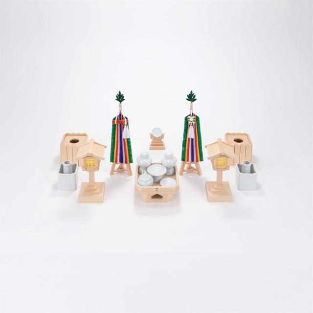 【神具セット】 箱宮用神具フルセット（F-7・K-16・K-26用）
