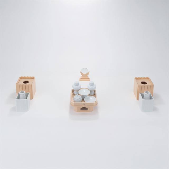 【神具セット】 箱宮用神具ハーフセット（K-6用）