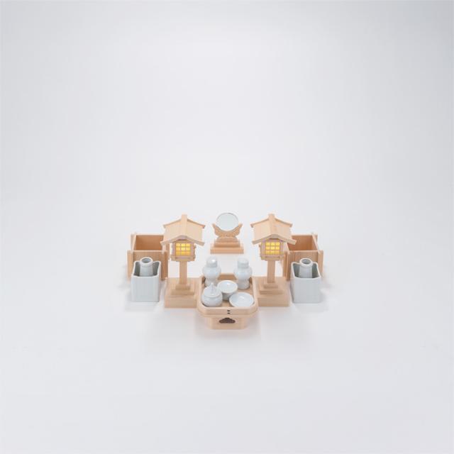 【神具セット】 神具ハーフセット（K-24・I-12・I-23用）