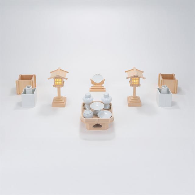 【神具セット】 神具ハーフセット（K-12用）