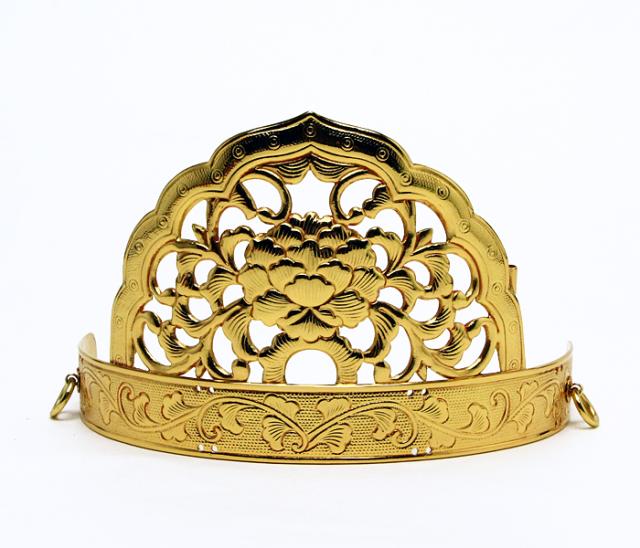 前天冠 正絹房紐