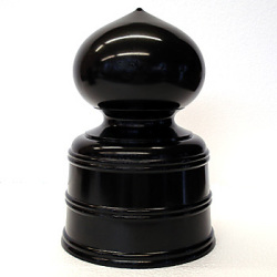 神棚 金具 【 擬宝珠 鎌倉型 黒 4寸 】の通販は