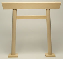 鳥居 桧 小 足付