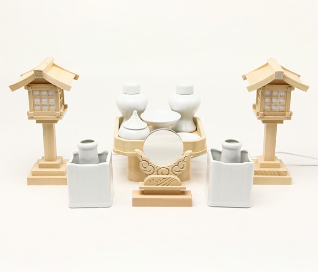 【神具セット】神具ハーフセット（大）