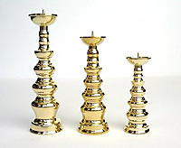 ローソク立 真鍮地下灯 5寸 5,630円