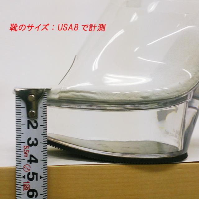 Pleaser ALLURE-608 サンダル ミュール クリアソール アンクル