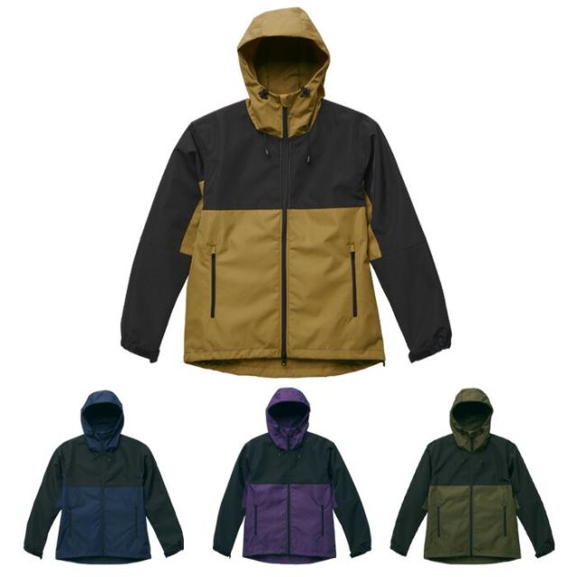 送料無料 United Athle ユナイテッドアスレ シェルパーカーアウトドア ジャケットスイッチング シェル パーカ 撥水パーカー 一重 切り替え メンズ ブラウン ネイビー パープル オリーブ 防水 撥水加工生地◆取寄せの通販は 7,232円