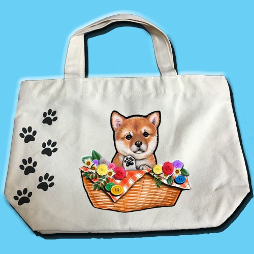 送料無料 柴犬 グッグ 雑貨 お散歩バッグ 黒柴 犬雑貨 ファスナー付 内ポケ外ポケット付 柴犬5 の通販はau Wowma ステッカーグッズ の わんdayペット